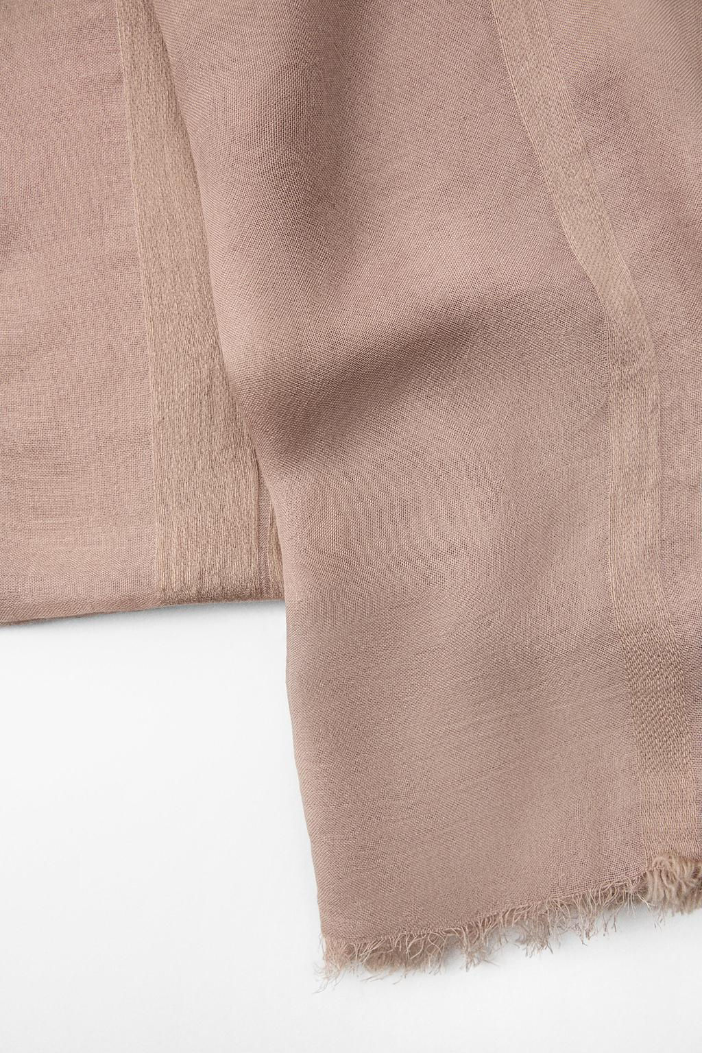 FINE MODAL AND WOOL SCARF - Zara фото 16