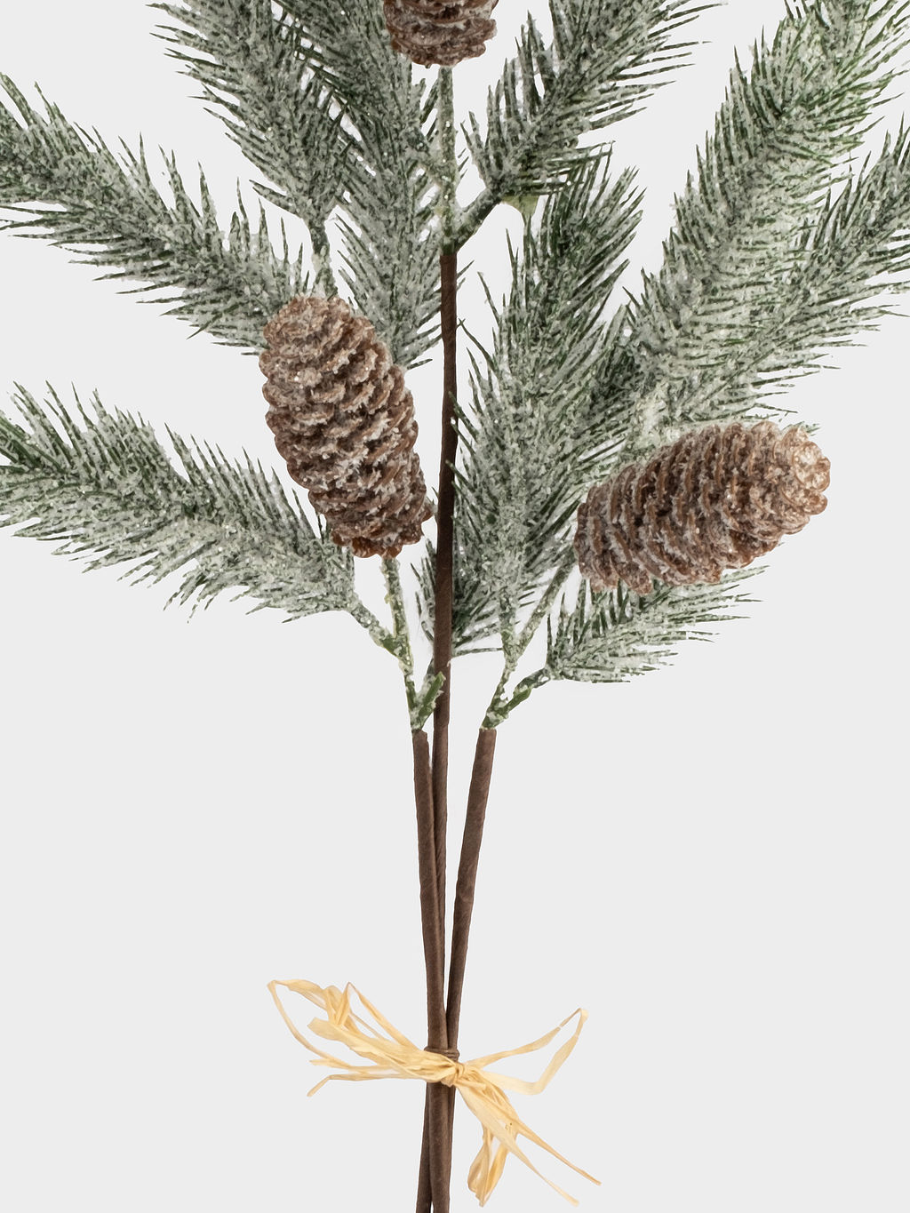 Ветка декоративная, 70 см, пластик/шишки, Шишки на ветке, Interior natural - Anna lafarg фото 3