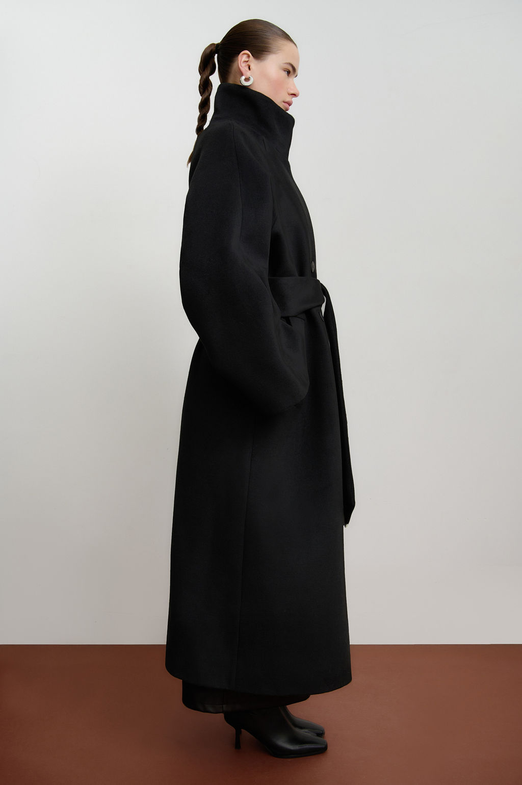 Пальто двубортное с рукавом реглан - Mollis фото 5