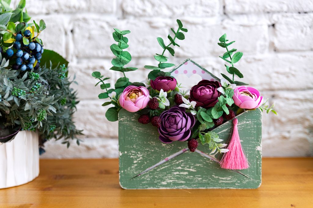 Заготовка для декорирования Mr. Carving ВК-024 Конверт фанера 24 х 22 х 3.5 см - Love2art фото 4