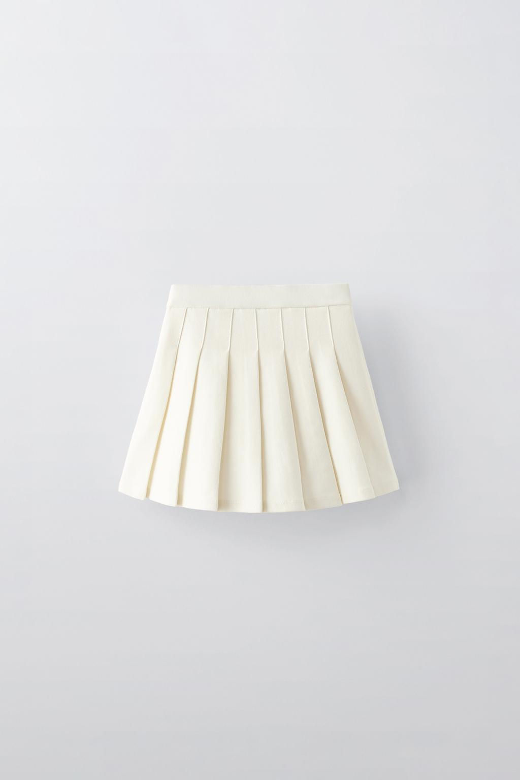BOX PLEAT SKIRT - Zara фото 4