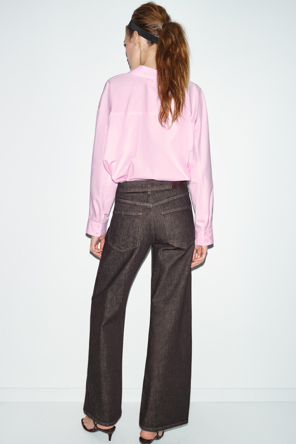 JEANS Z1975 LOOSE STRAIGHT MID-WAIST - Zara фото 20