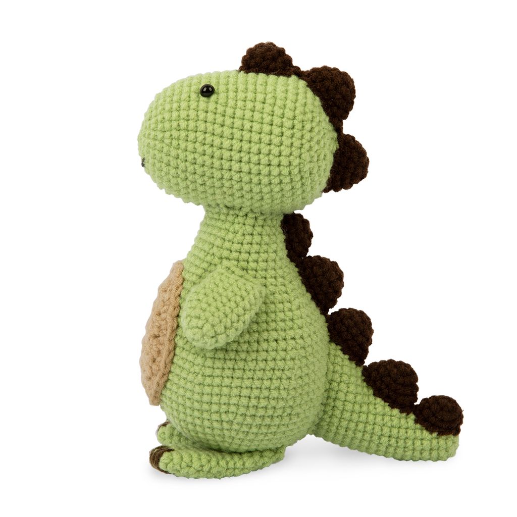 Набор для вязания Miadolla AMG-0108 Храбрый динозаврик  фото 6