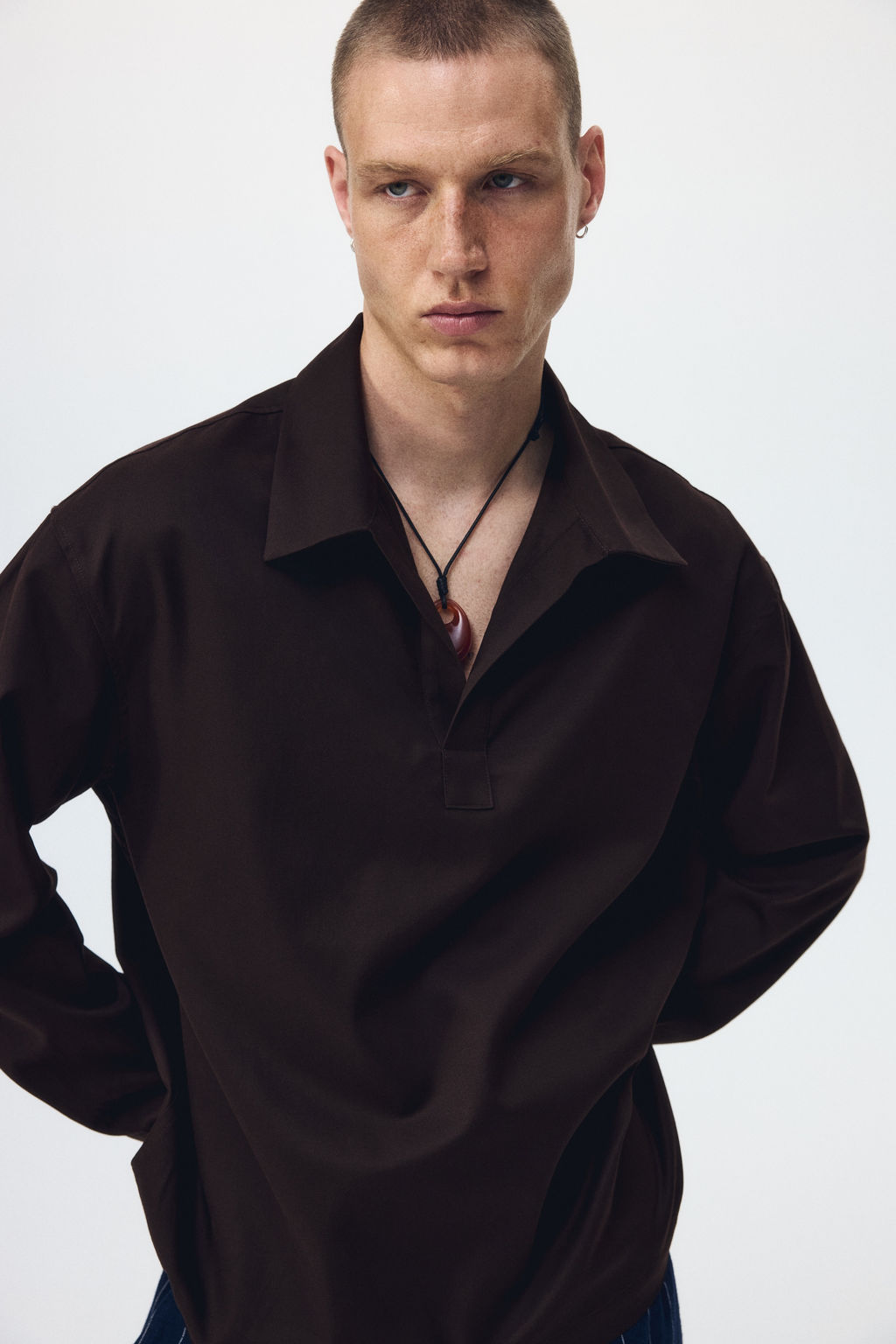 Camisa popover Relaxed Fit - H&m фото 4