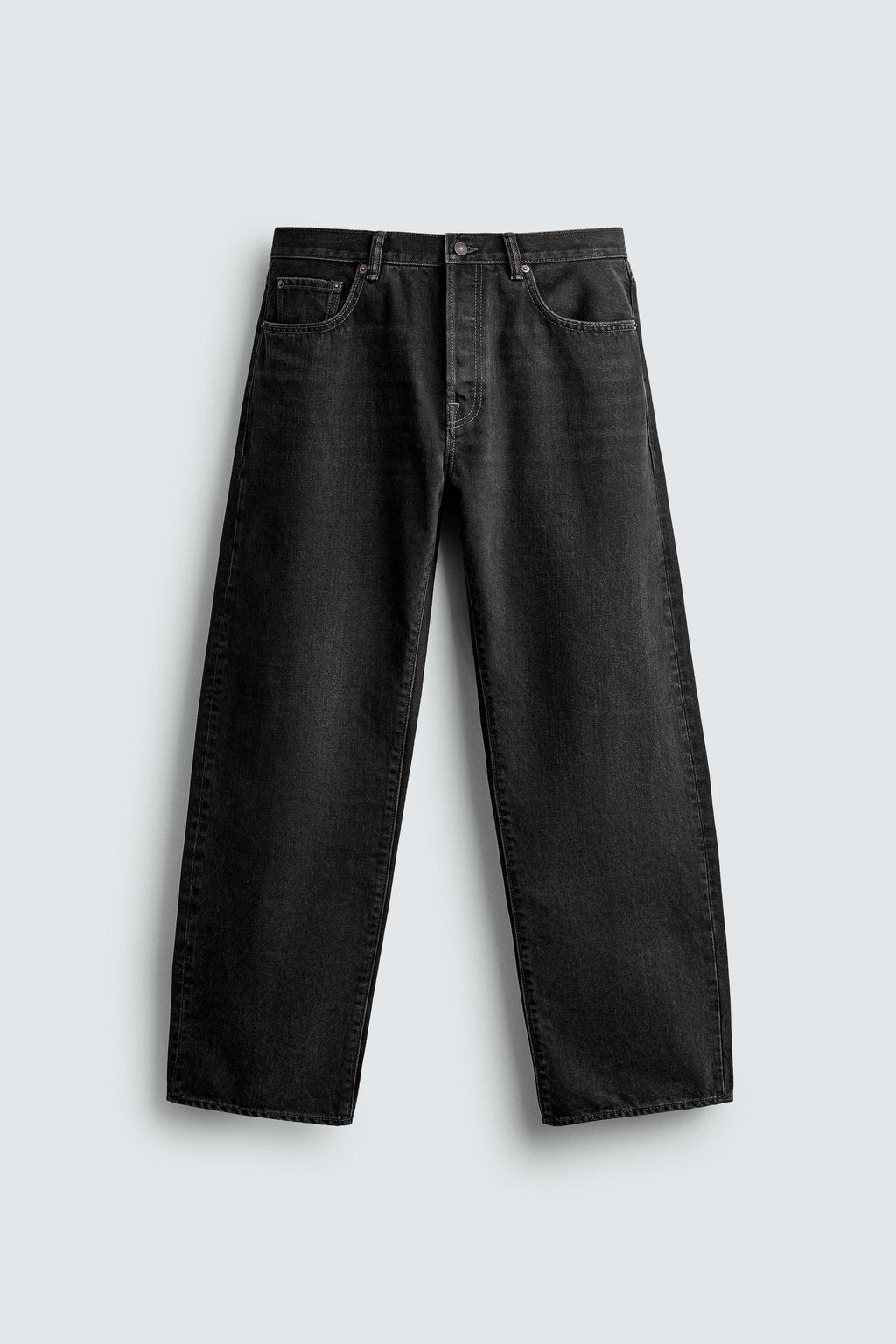 JEANS STRAIGHT FIT / Negro