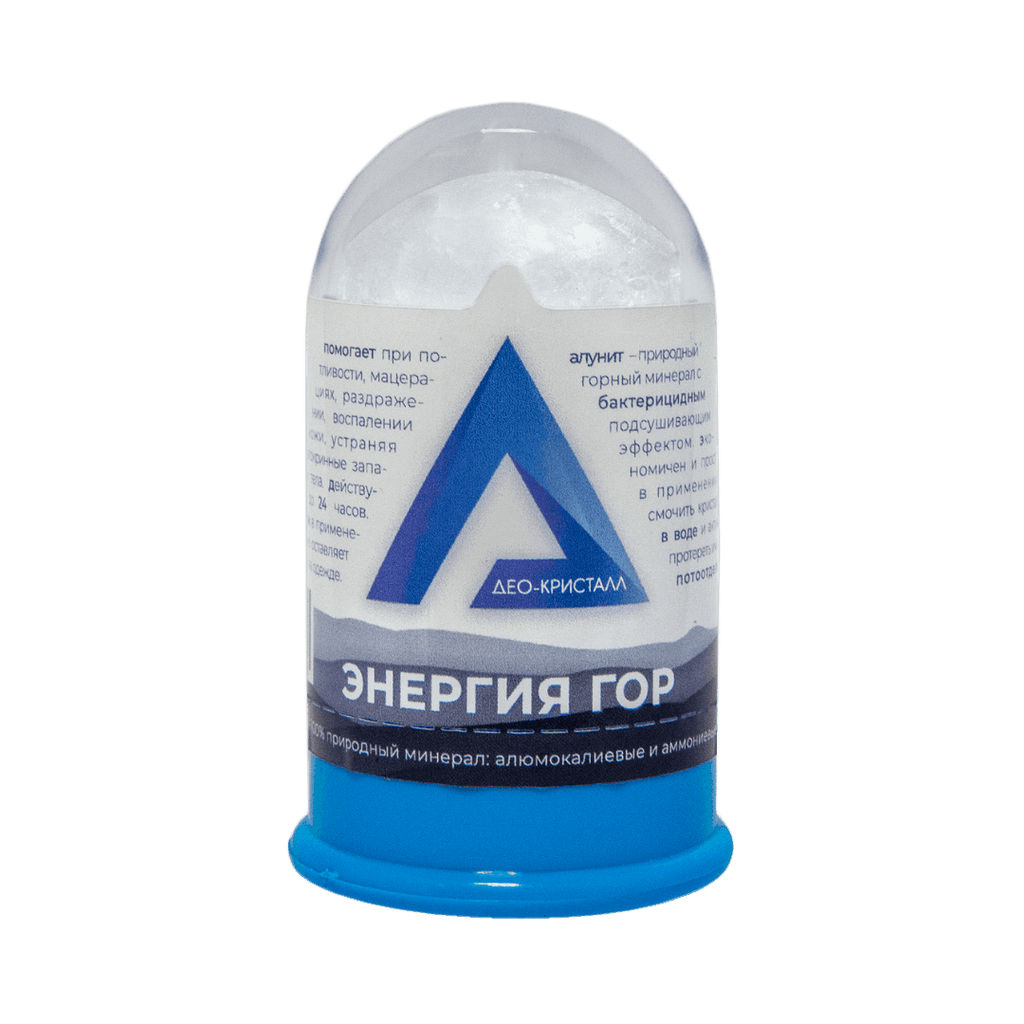 Дезодорант-минерал с целебными свойствами Део-кристалл ЭНЕРГИЯ ГОР STYX, 80 г