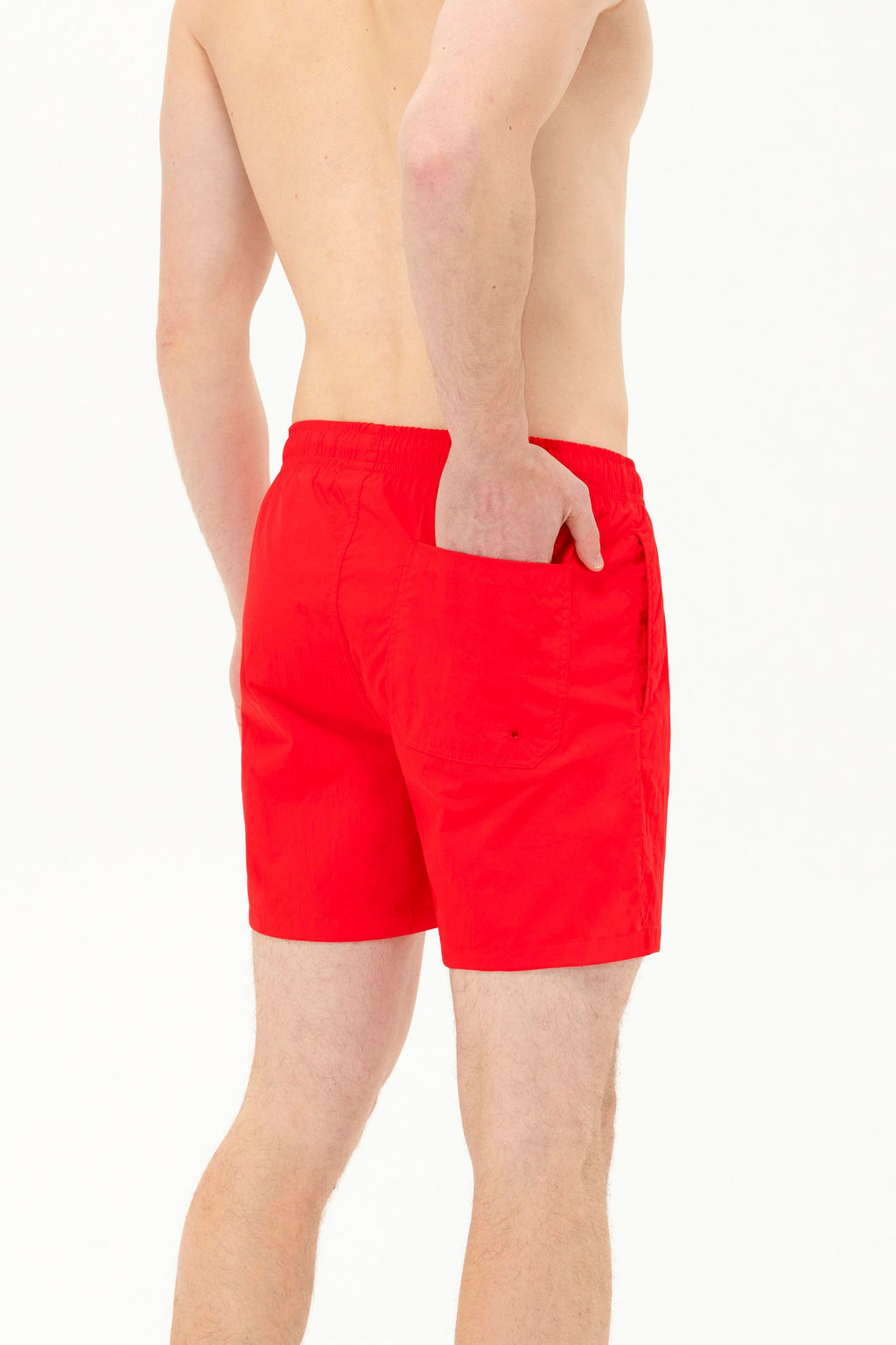 Мужские красные морские шорты - U.s. polo assn фото 5