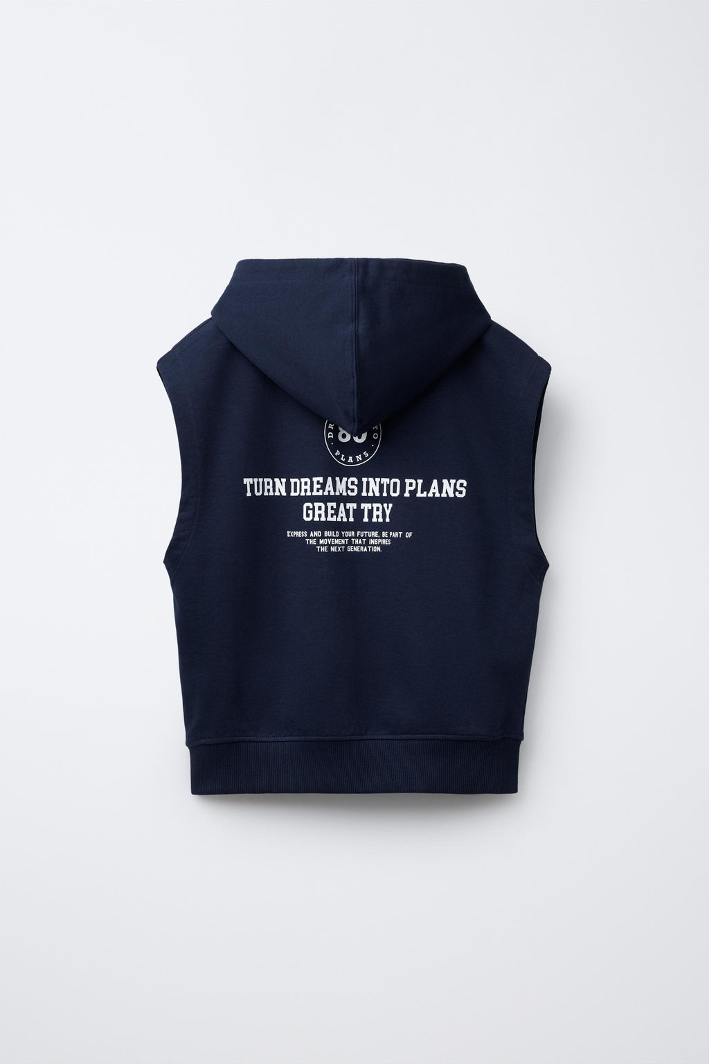JOGGING HOODIE VEST - Zara фото 2