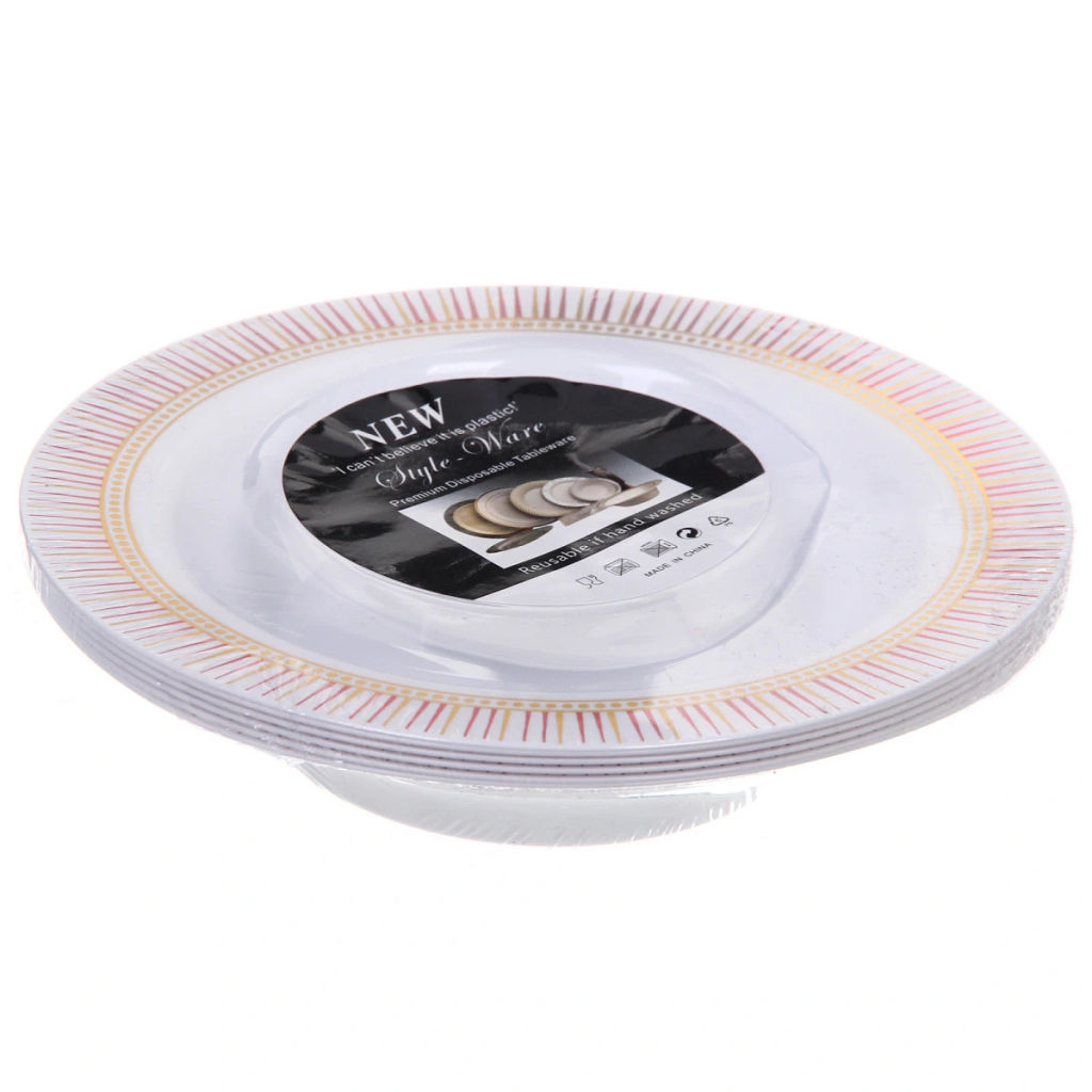 Тарелка суповая 19*4см "DOLCE VITA" в наборе 6шт, красная