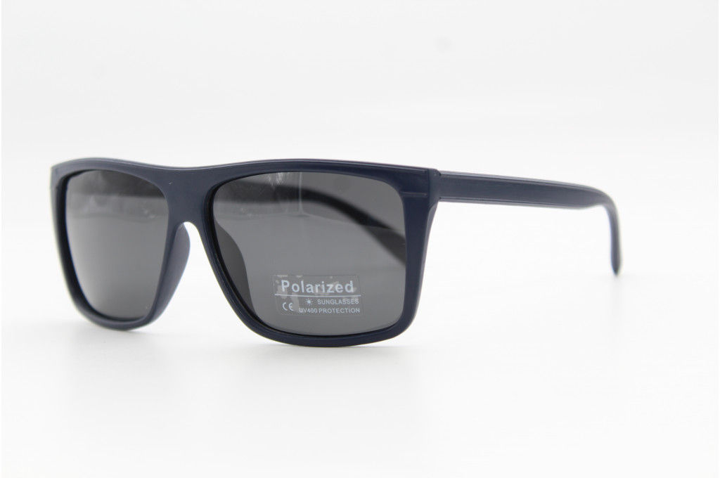 Солнцезащитные очки DECOROZZA POLARIZED 1006 59-14-136 C9 матов. синий