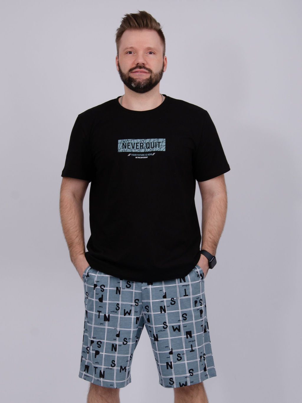 Костюм Нейт, трикотаж - Малина фото 2