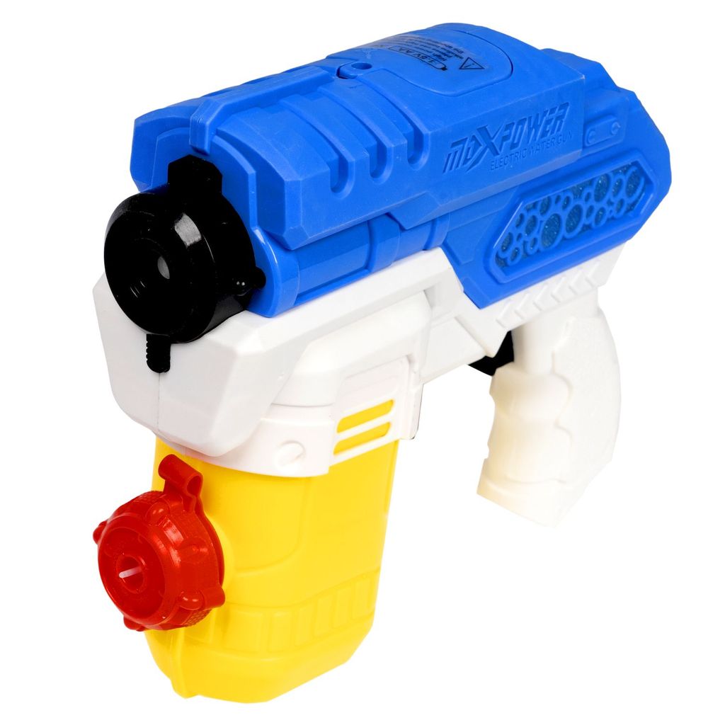 Водный пистолет на батар., Bondibon "Наше Лето", светящ, автоматич. стрельба водой, водозащита корпу