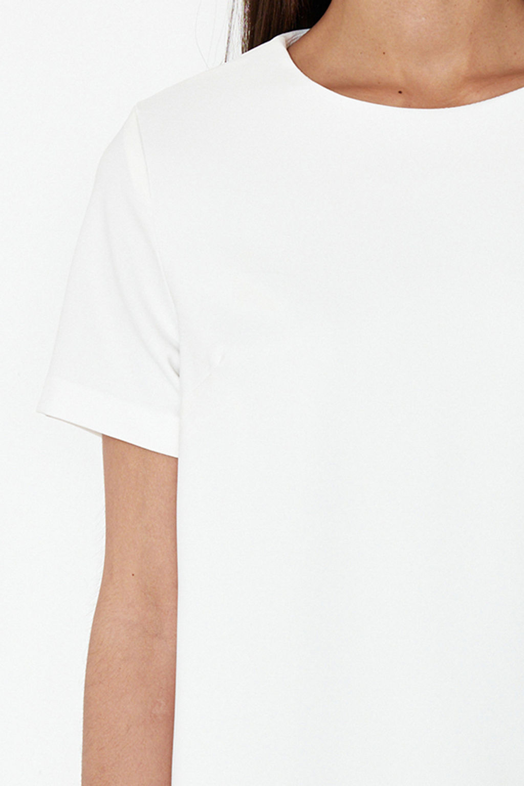 Ekru Mini Dokuma Elbise TWOSS24EL01027 - Trendyolmilla фото 4