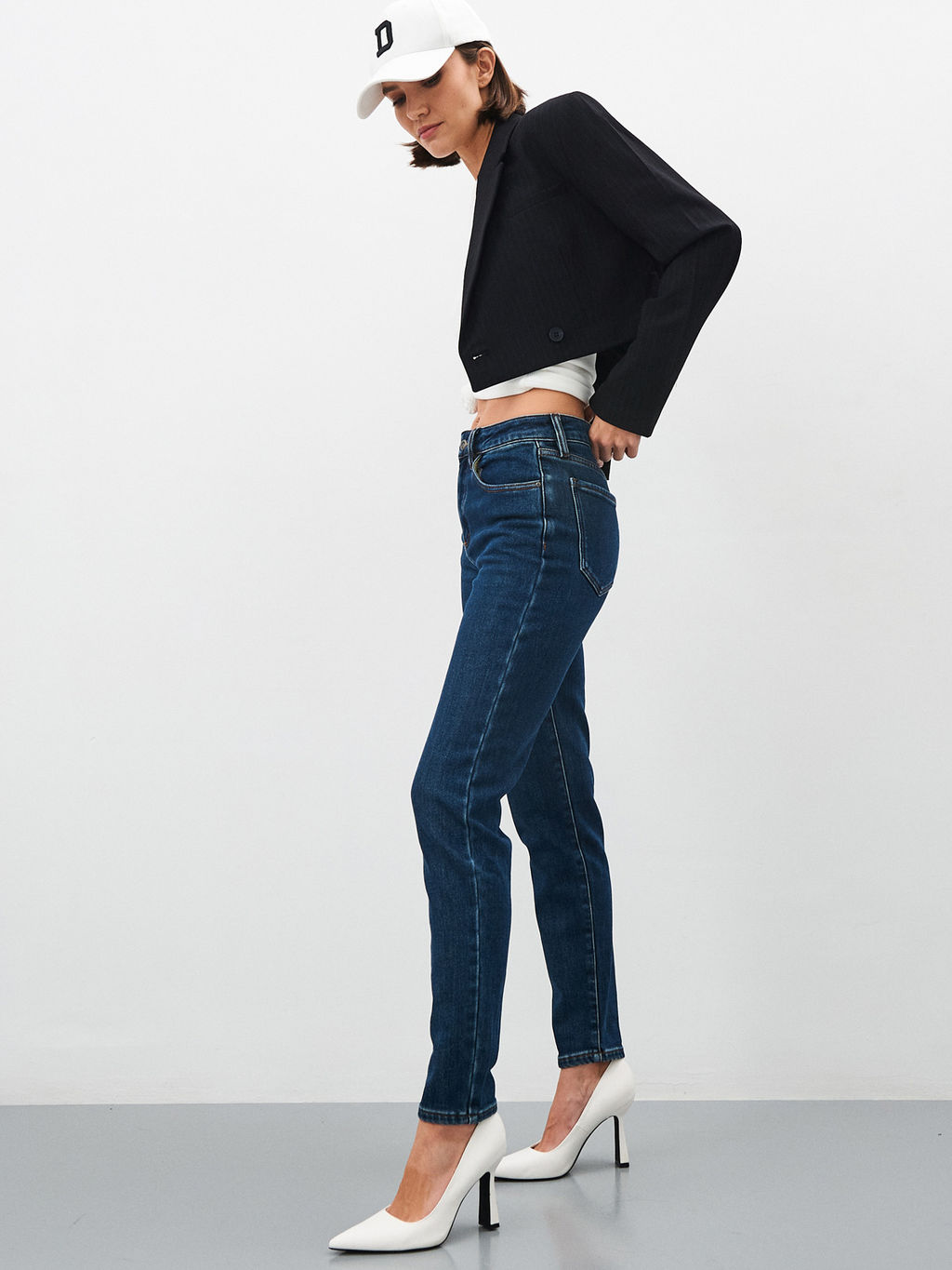 Утепленные Женские Джинсы Мом Ут. Начёс - Mossmore фото 18