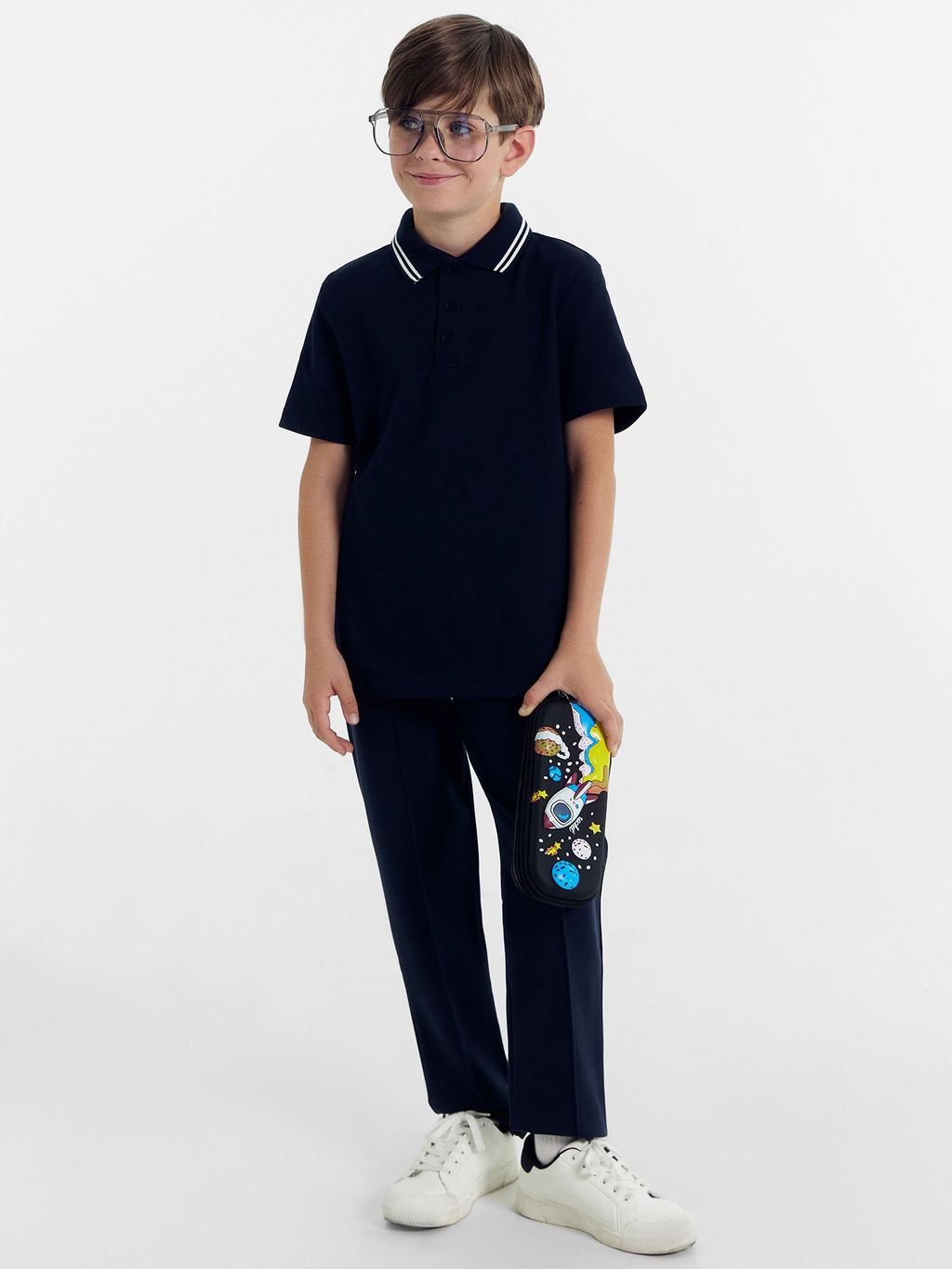 Брюки для мальчиков в синем цвете - Mark formelle фото 3