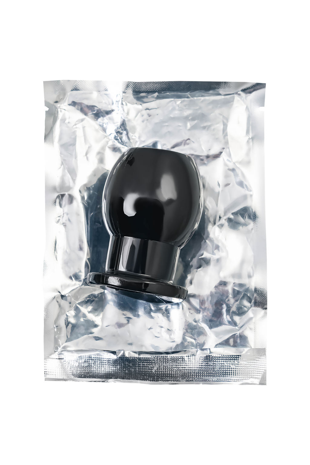 Анальная втулка TOYFA Basic M, TPE, чёрный, 6,5 см