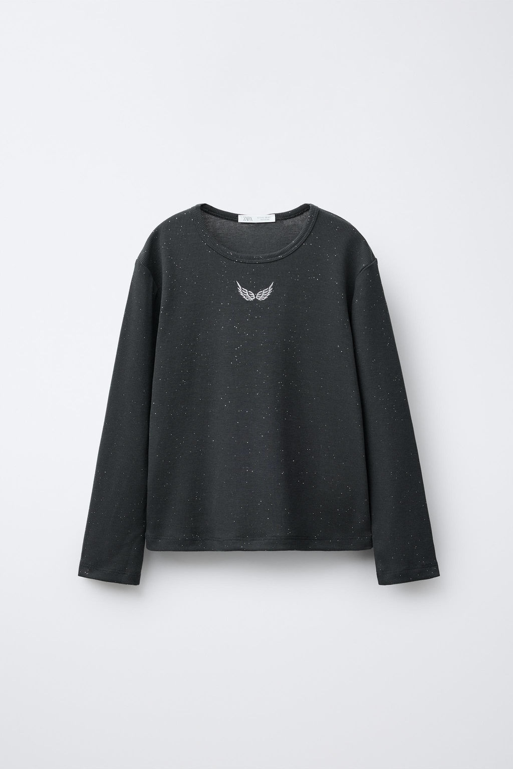 AGES 6-14 / EMBROIDERED GLITTER PYJAMAS - Zara фото 2