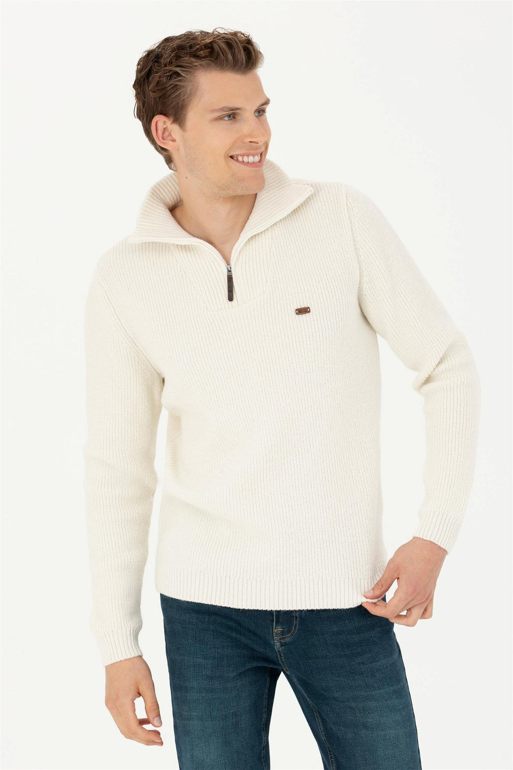 Мужской свитер с камнем - U.s. polo assn фото 4