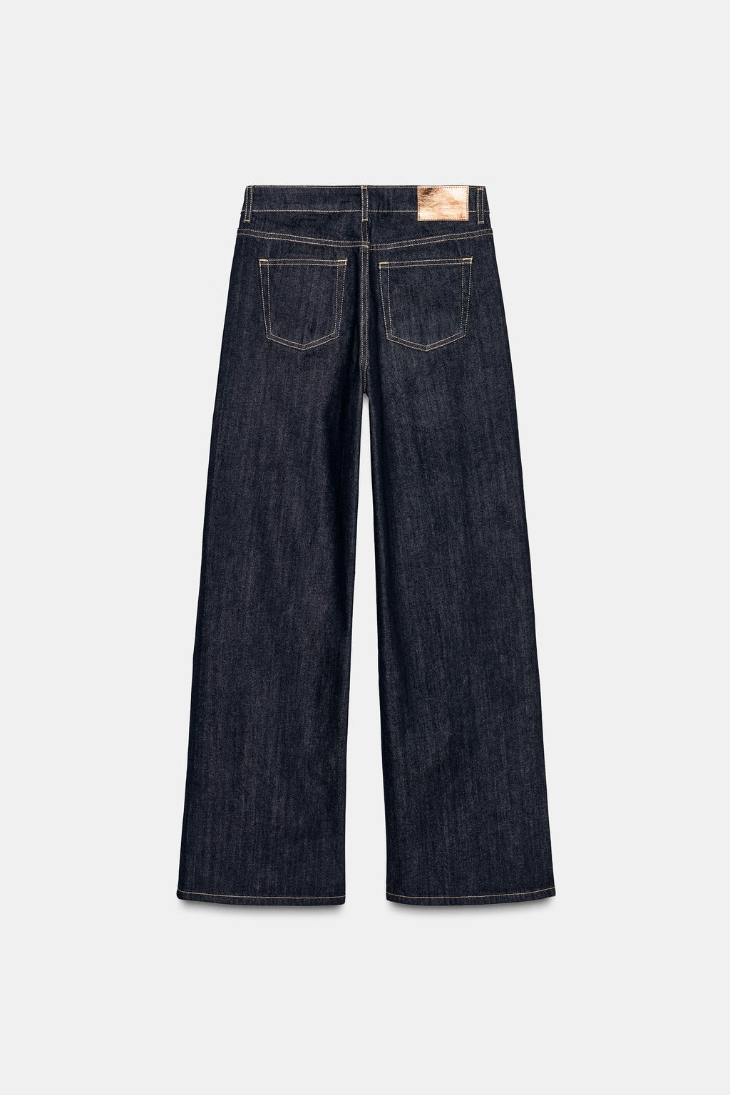 Z1975 HIGH-WAIST WIDE-LEG JEANS - Zara фото 9