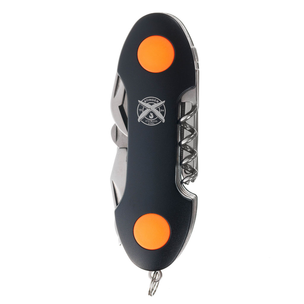 Нож перочинный 95 мм, 15 функций, в блистере STINGER FK-KF5011LG3B