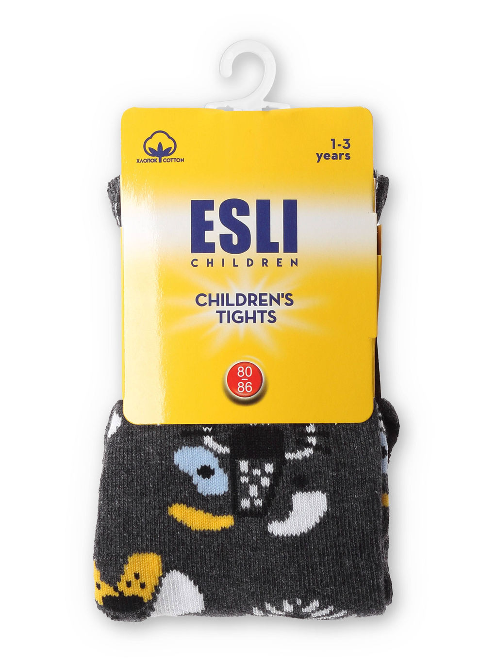 ESLI Колготки детские т.серый