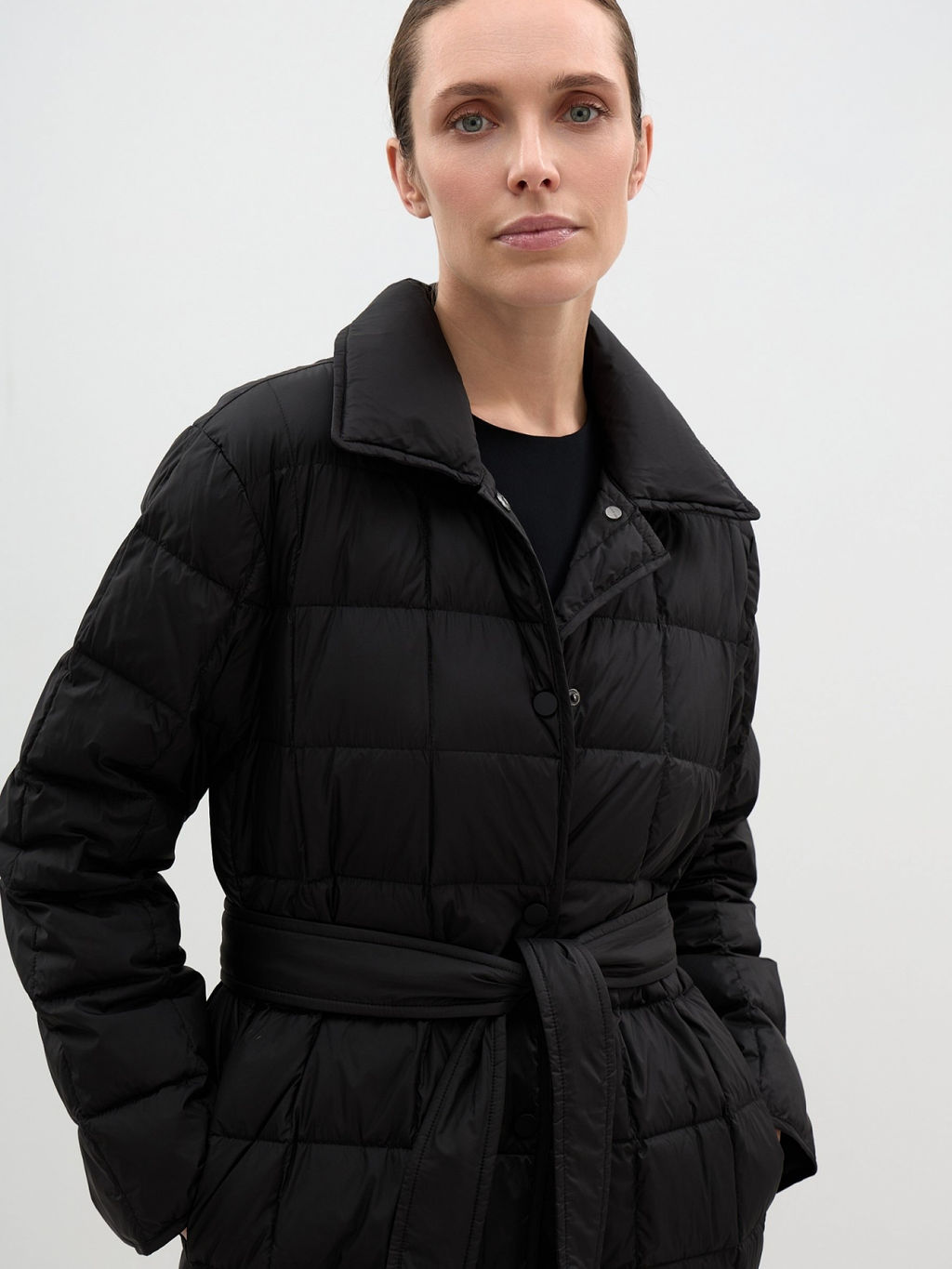 Conso/SL 240118 - nero Пуховое пальто