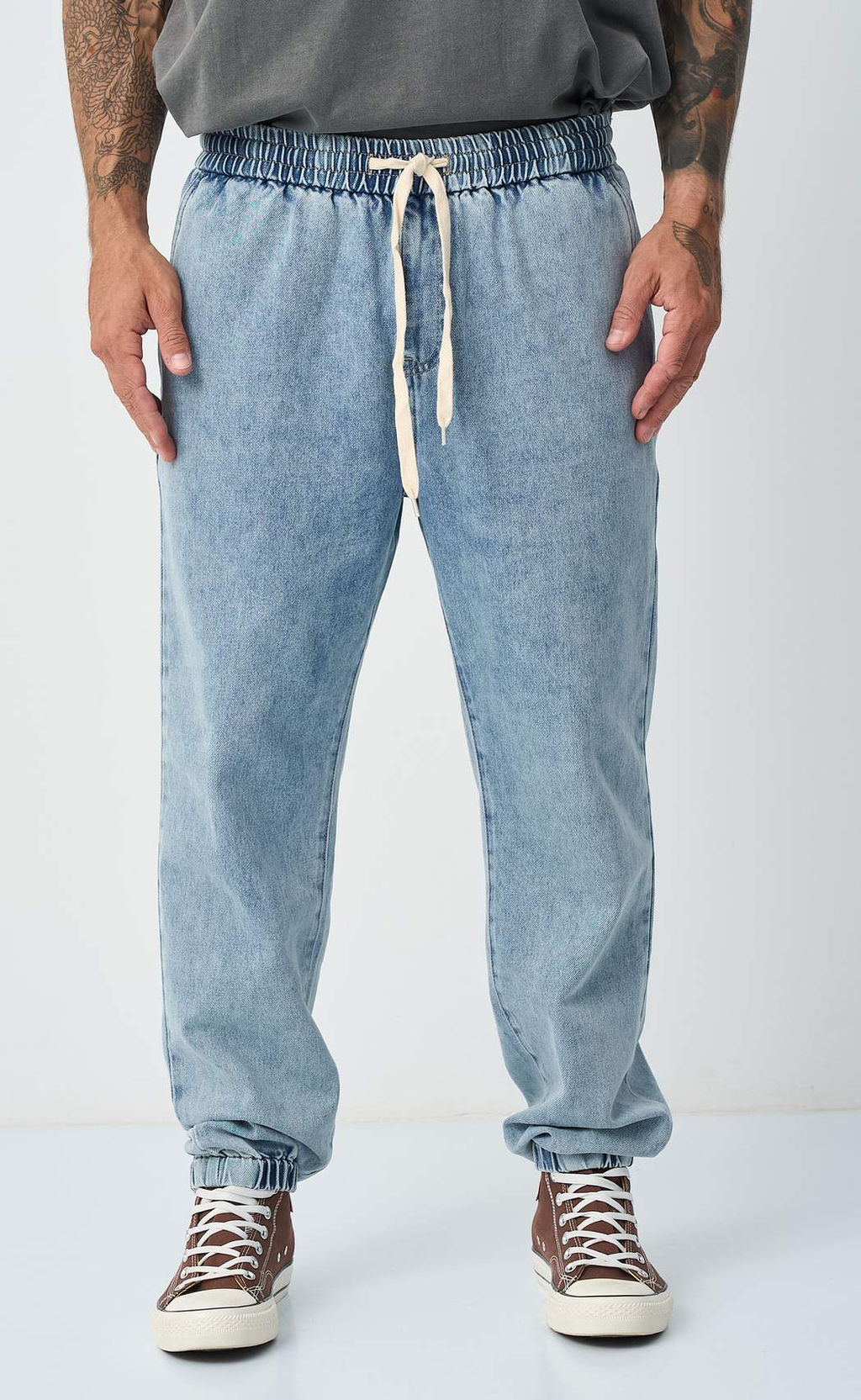 Джинсы F421-0159J l.blue - Fine joyce фото 9