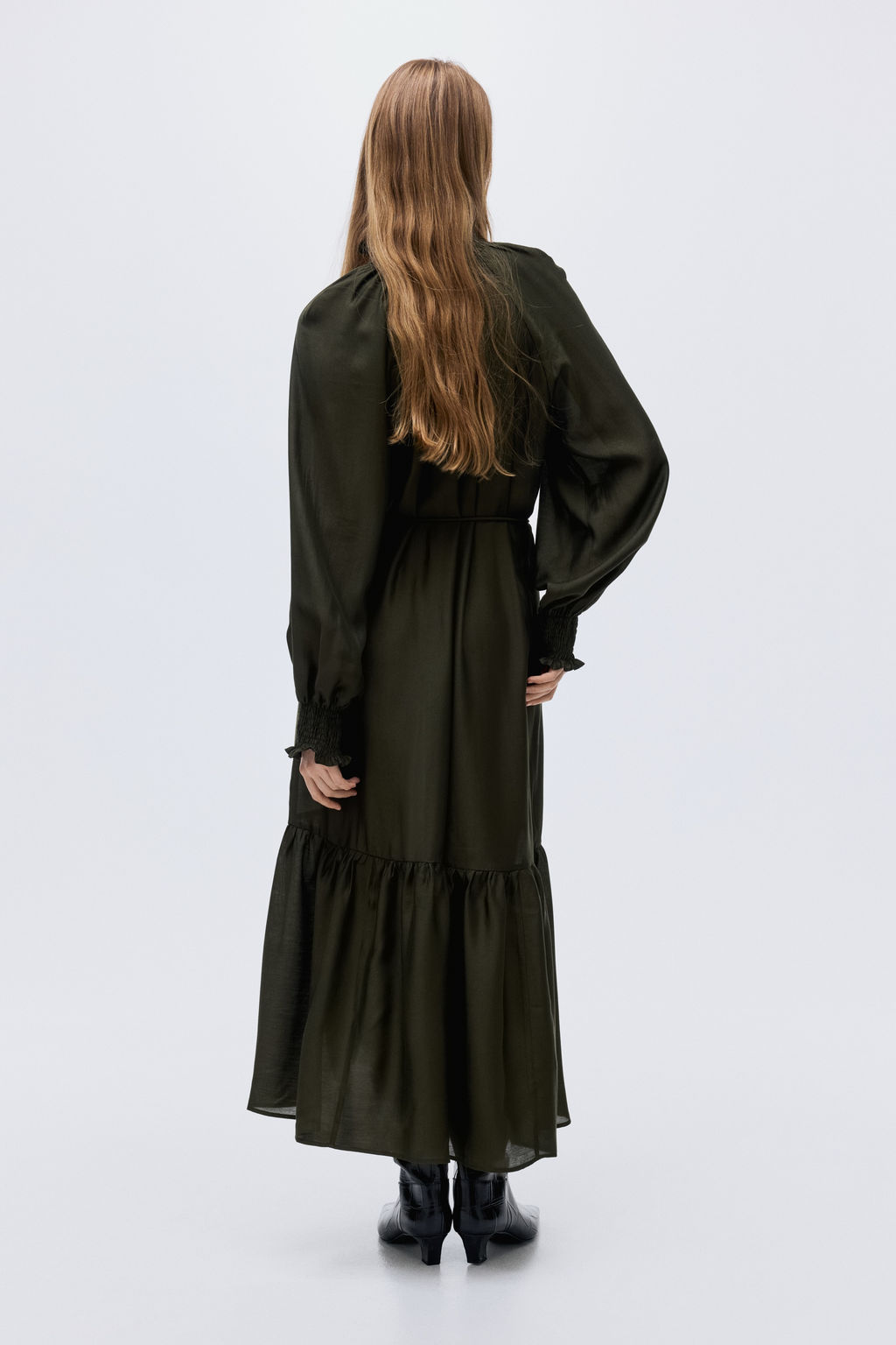 Vestido con detalles fruncidos - H&m фото 4