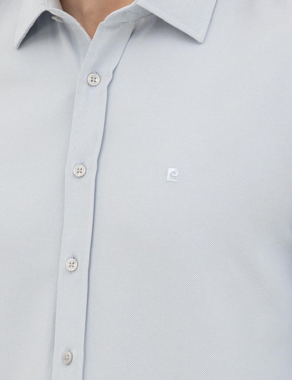 Gri Slim Fit Uzun Kollu G_mlek