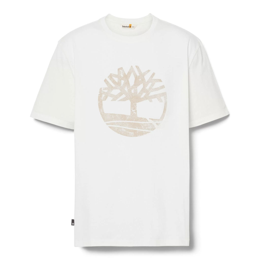 Timberland / Футболка T-Shirt Merrymack River Garment Dye Logo Graphic  фото 5