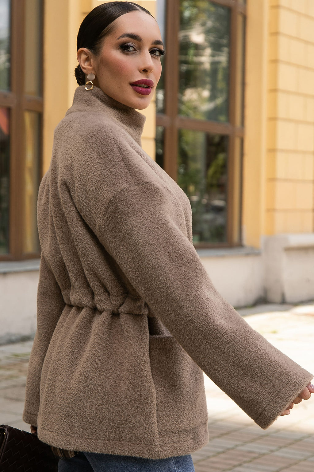 Пальто Альпака (искусственный мех) - Lt collection фото 3