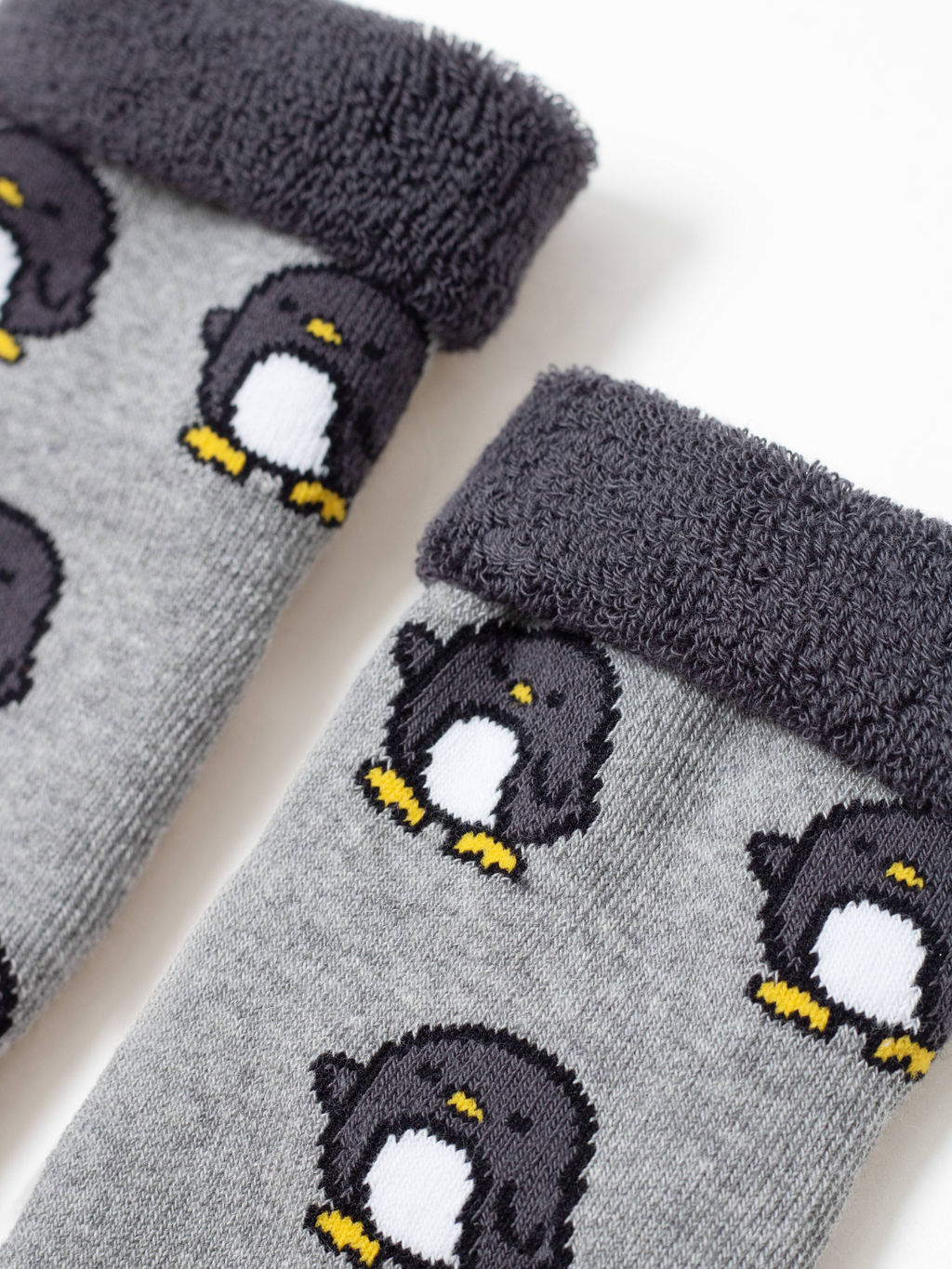 Цена за 2 пары. Носки Теплые CONTE-KIDS SOF-TIKI Махровые носки с отворотом и антискользящей стопой - Conte elegant фото 4