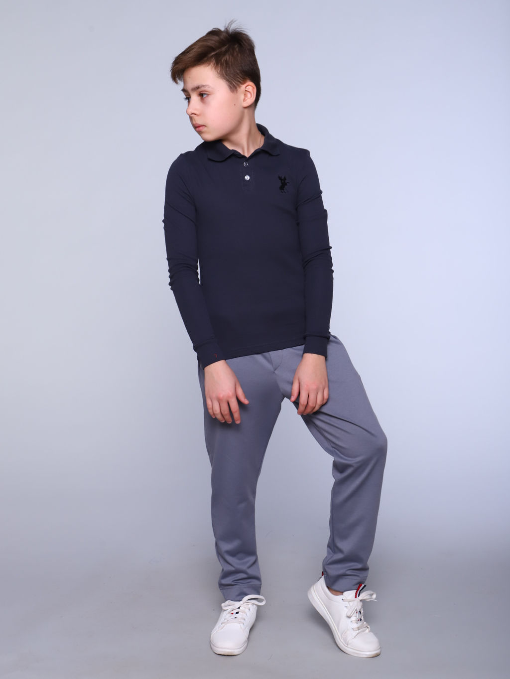 Брюки Высота черный - Ладошки фото 38