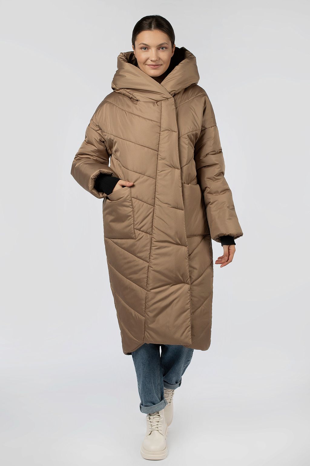 Куртка женская зимняя (синтепон 300) - El podio фото 3