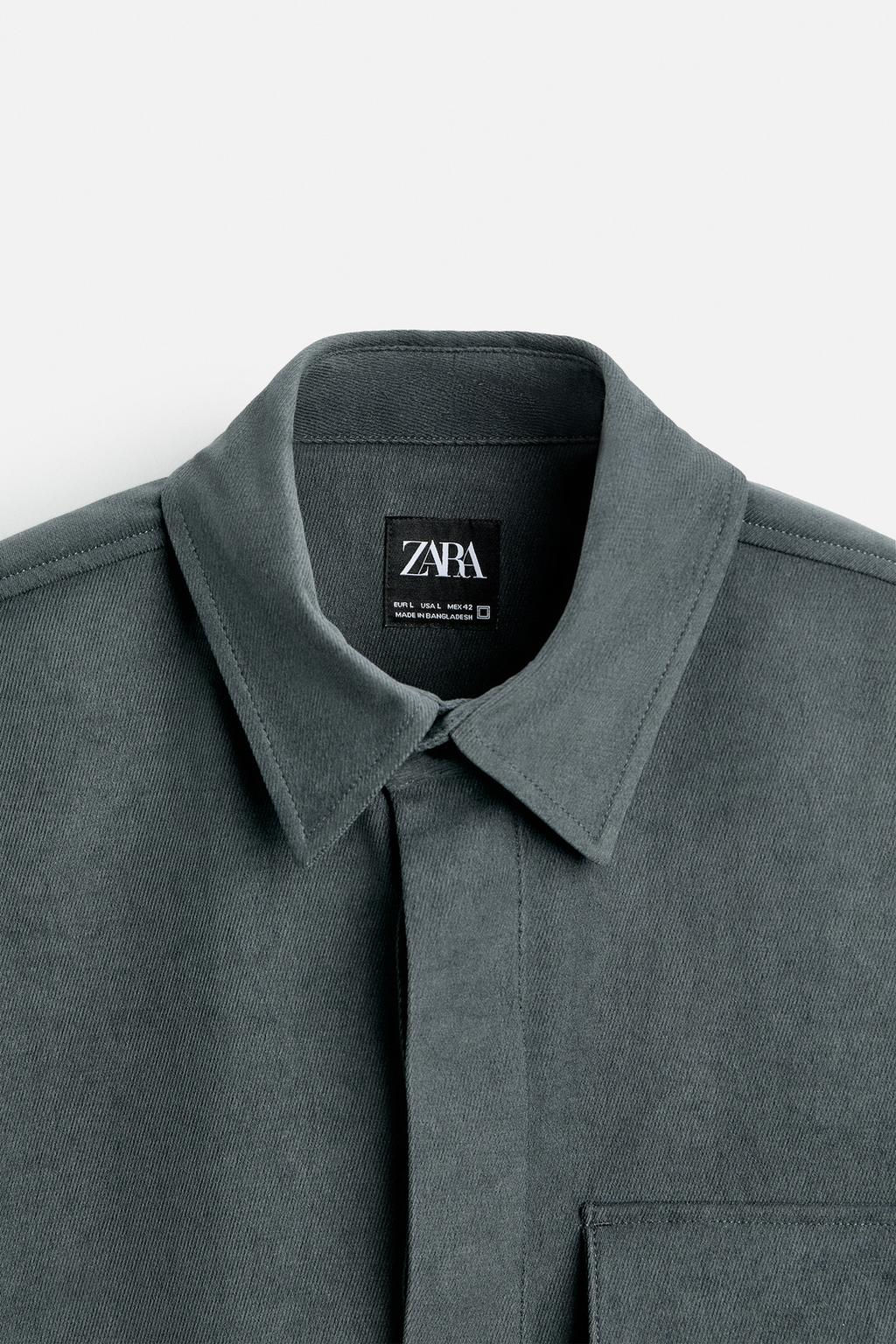 SOFT OVERSHIRT - Zara фото 9