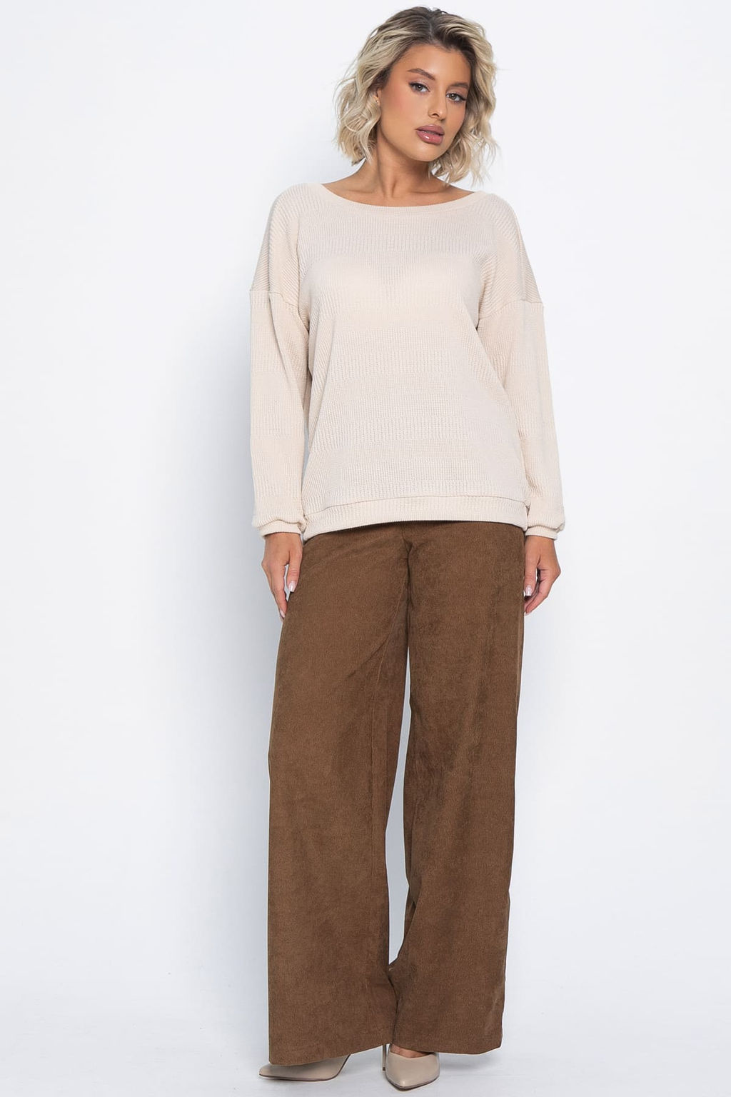 Костюм трикотажный Бергамо (бежево-коричневый) К15046-10М