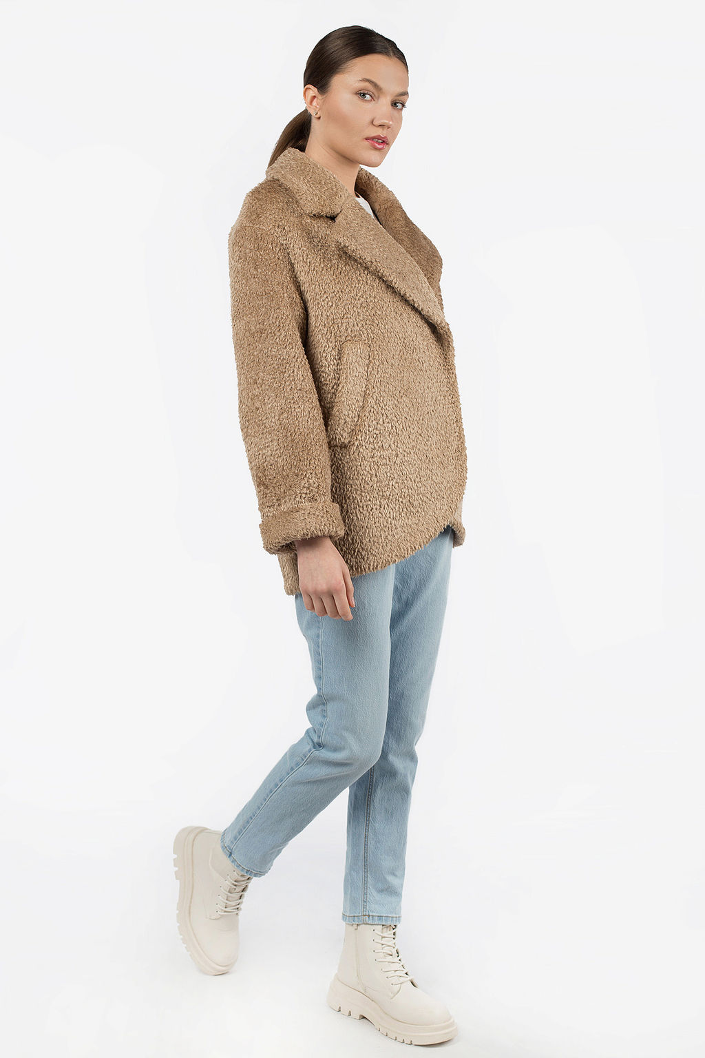 Пальто женское демисезонное - El podio фото 2