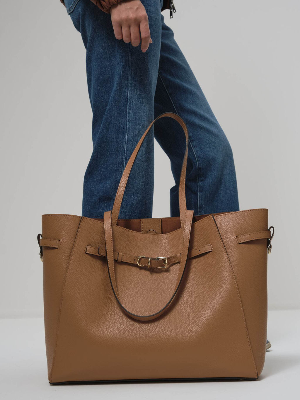 Сумка Esther DBR 31101 коричневый лист  фото 2