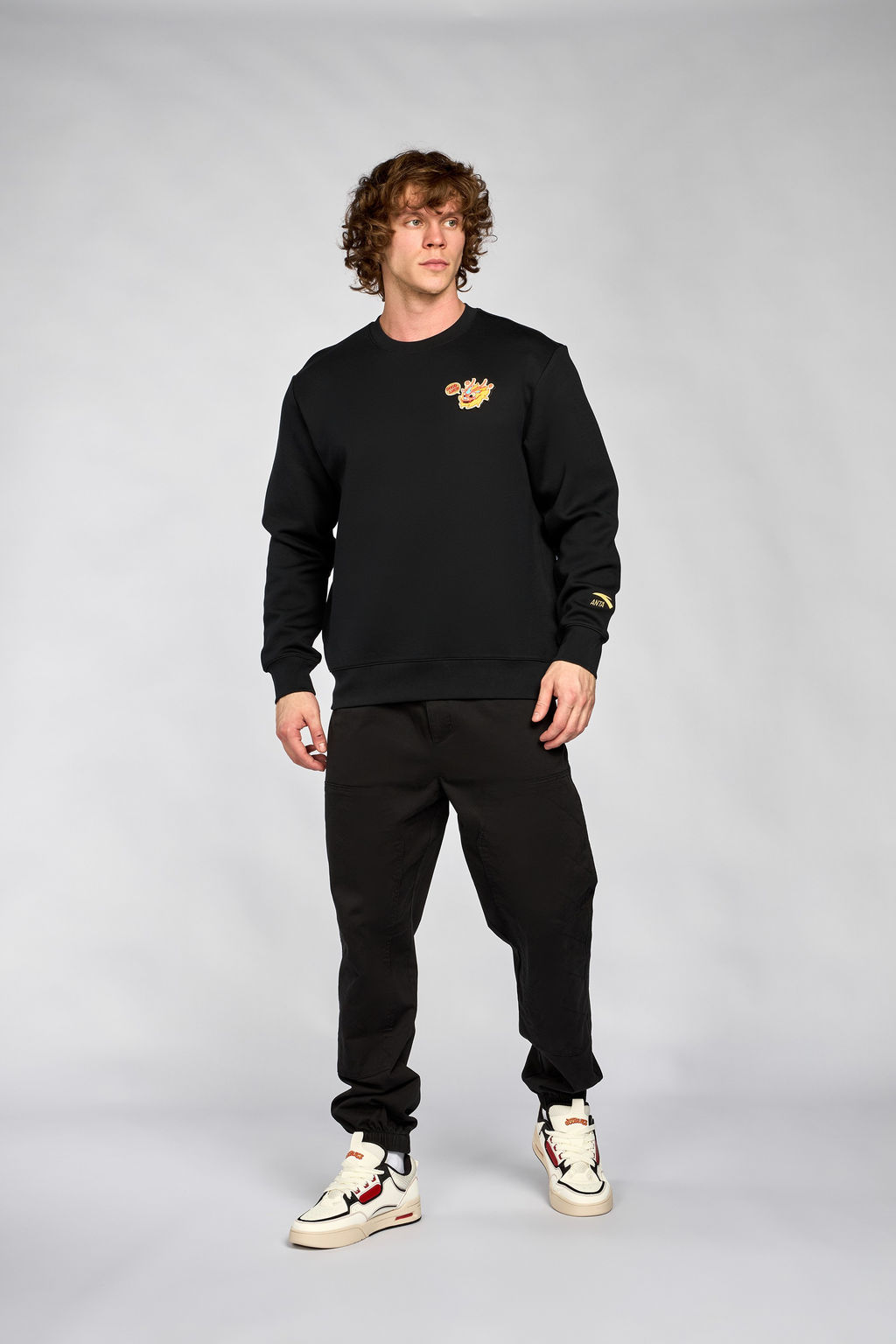 Свитшот Черный - Anta фото 2