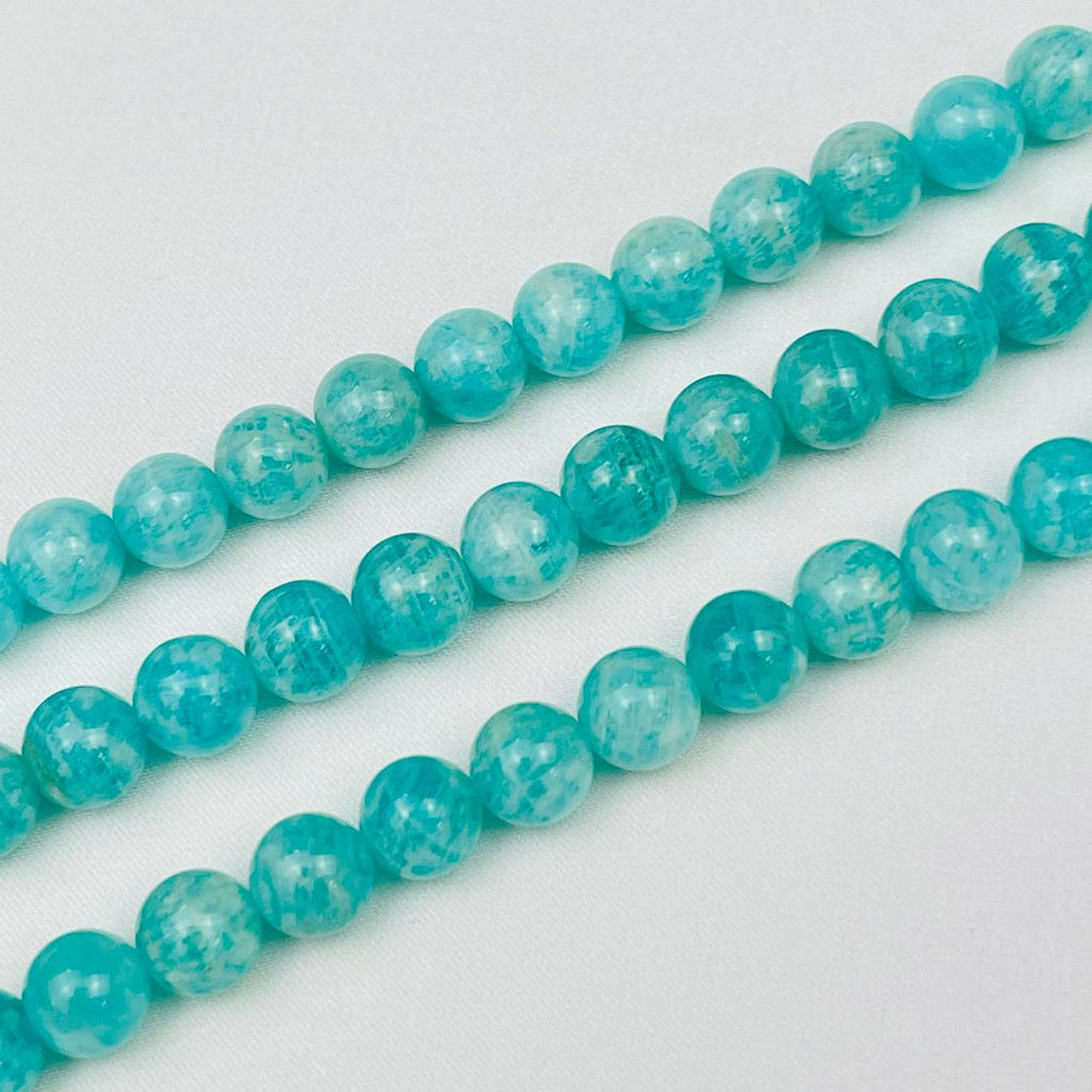 Бусины для украшений из Амазонита (50 бусин)