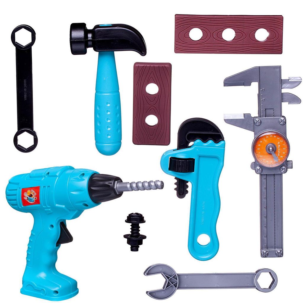 Набор инструментов ABtoys Помогаю Папе с дрелью  фото 2