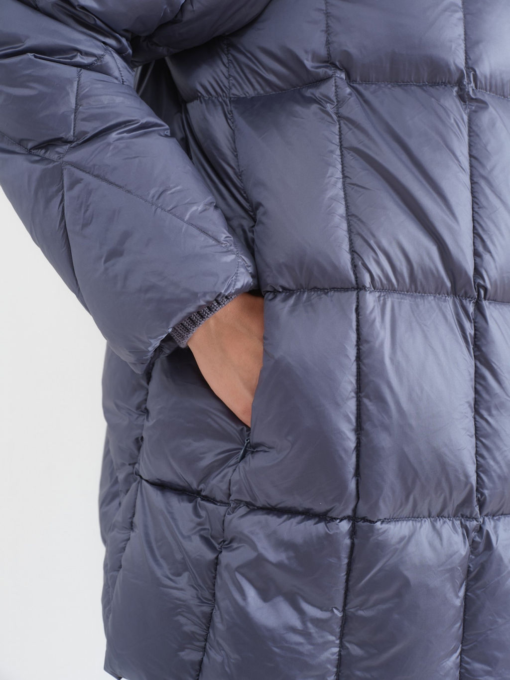 Conso/WDM 230564 - dusty blue Пуховая куртка  фото 6