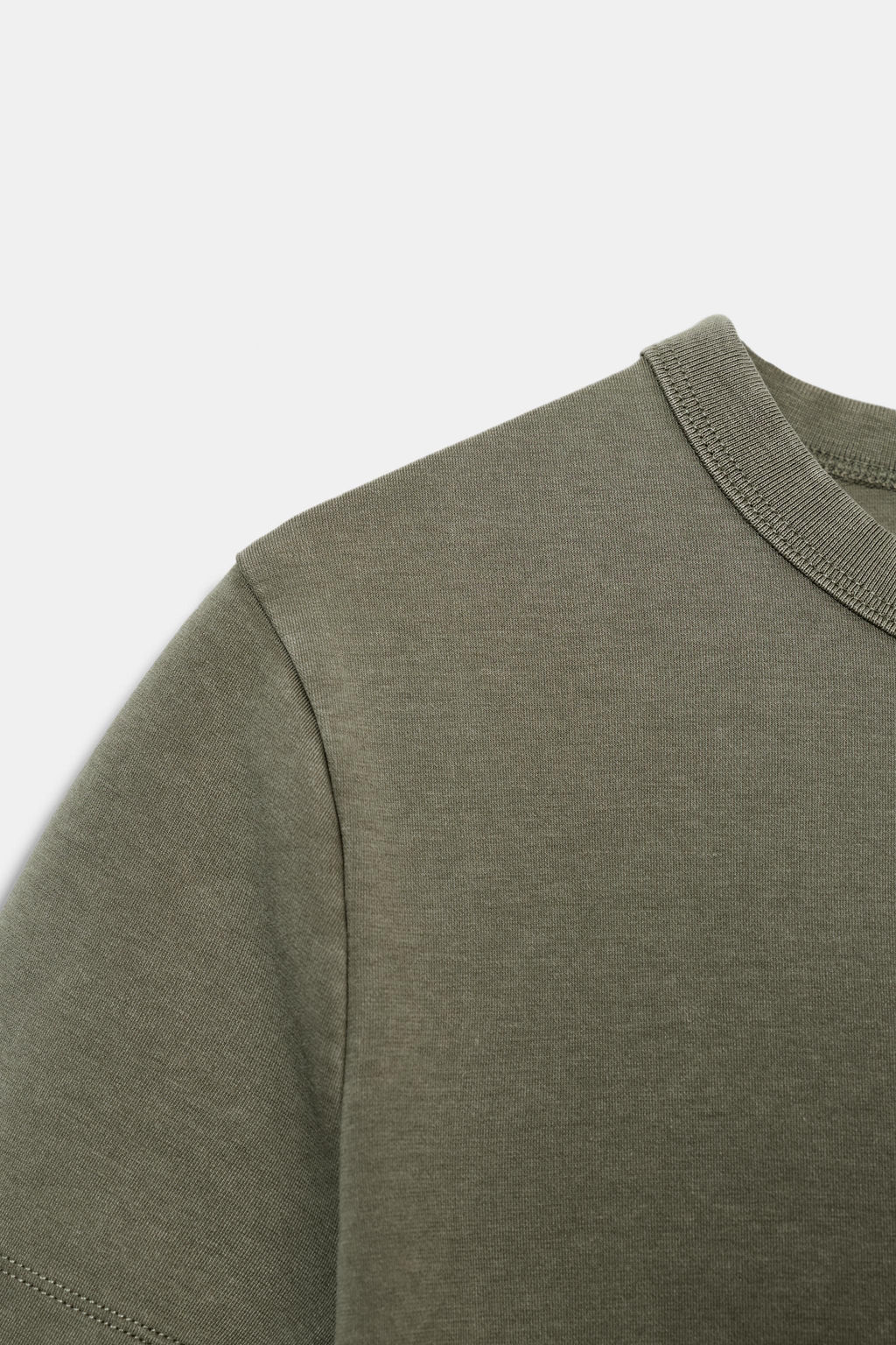 SHORT SLEEVE INTERLOCK T-SHIRT - Zara фото 7