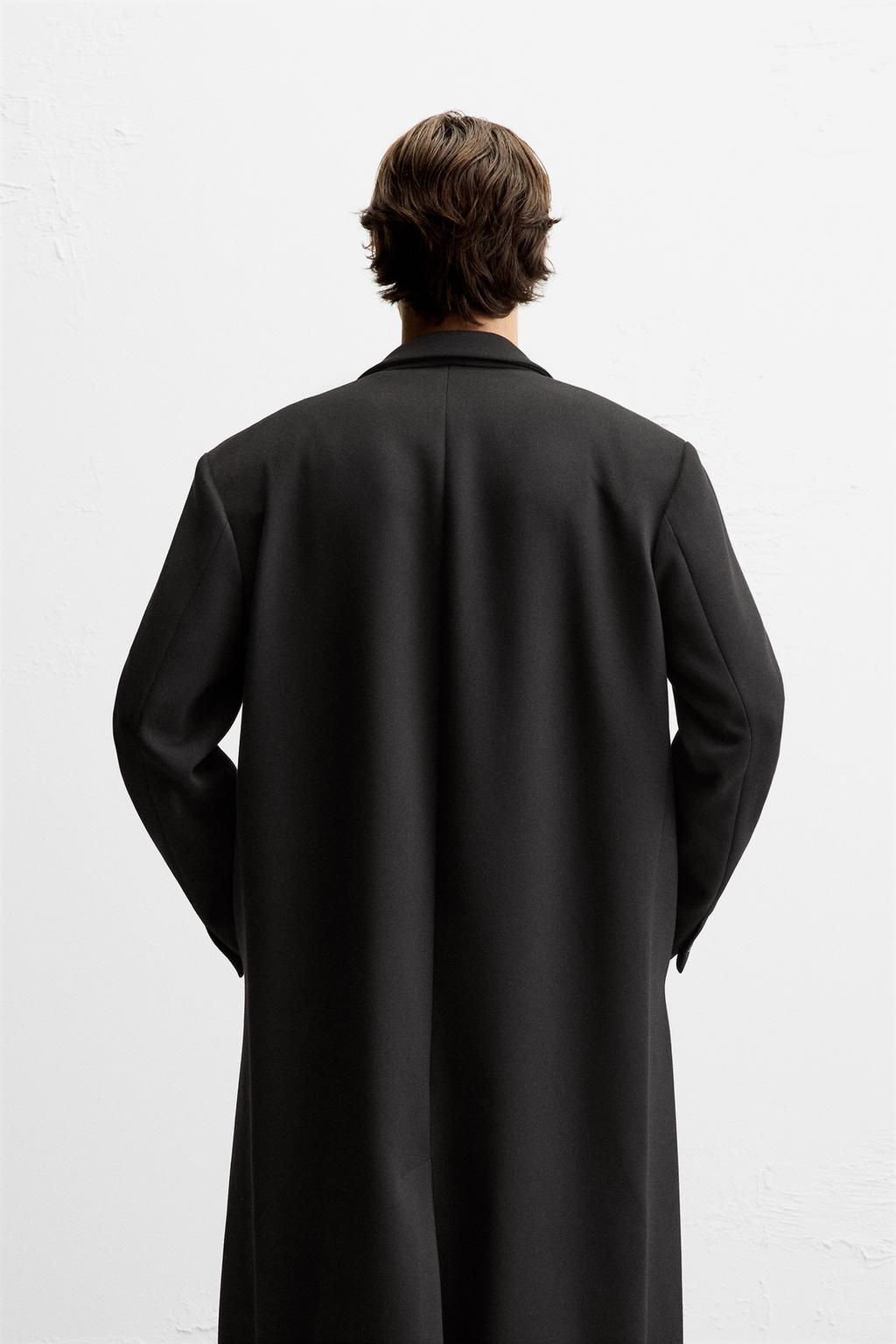 LONG TEXTURED COAT - Zara фото 3