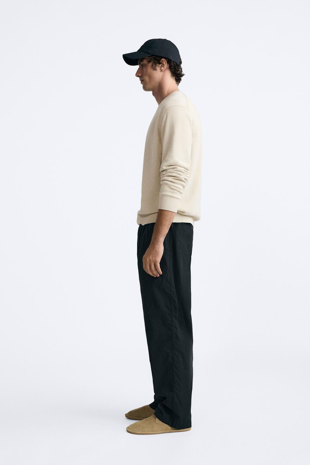 COTTON - LINEN SWEATER - Zara фото 13