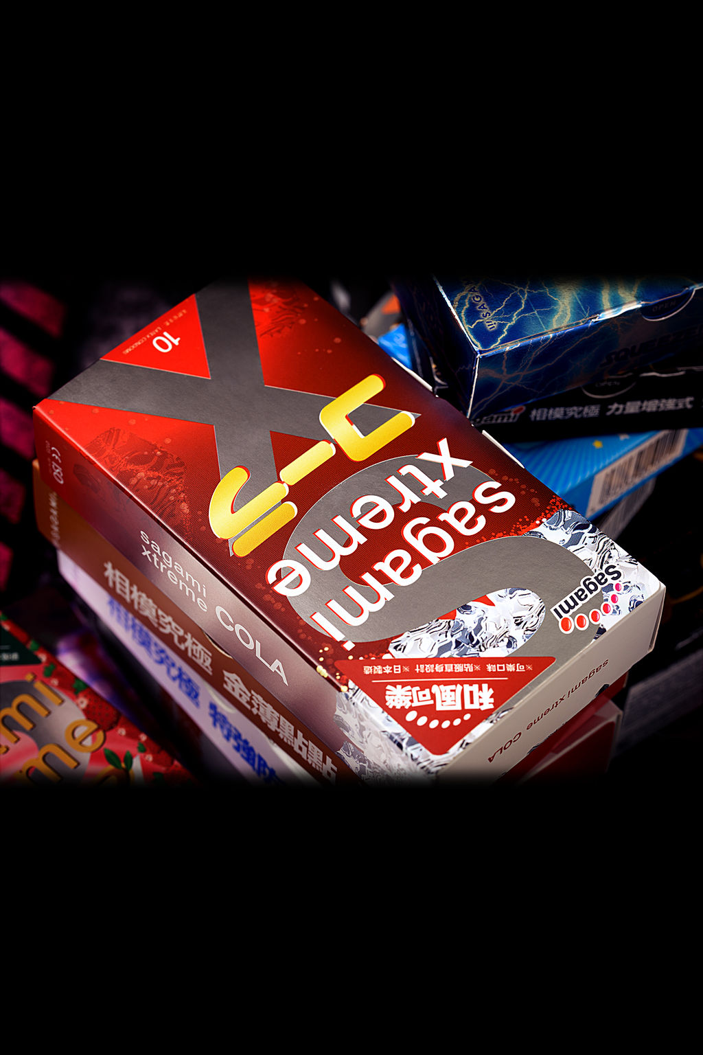 Презервативы Sagami, xtreme, cola, латекс, 19 см, 5,2 см, 10 шт.  фото 10