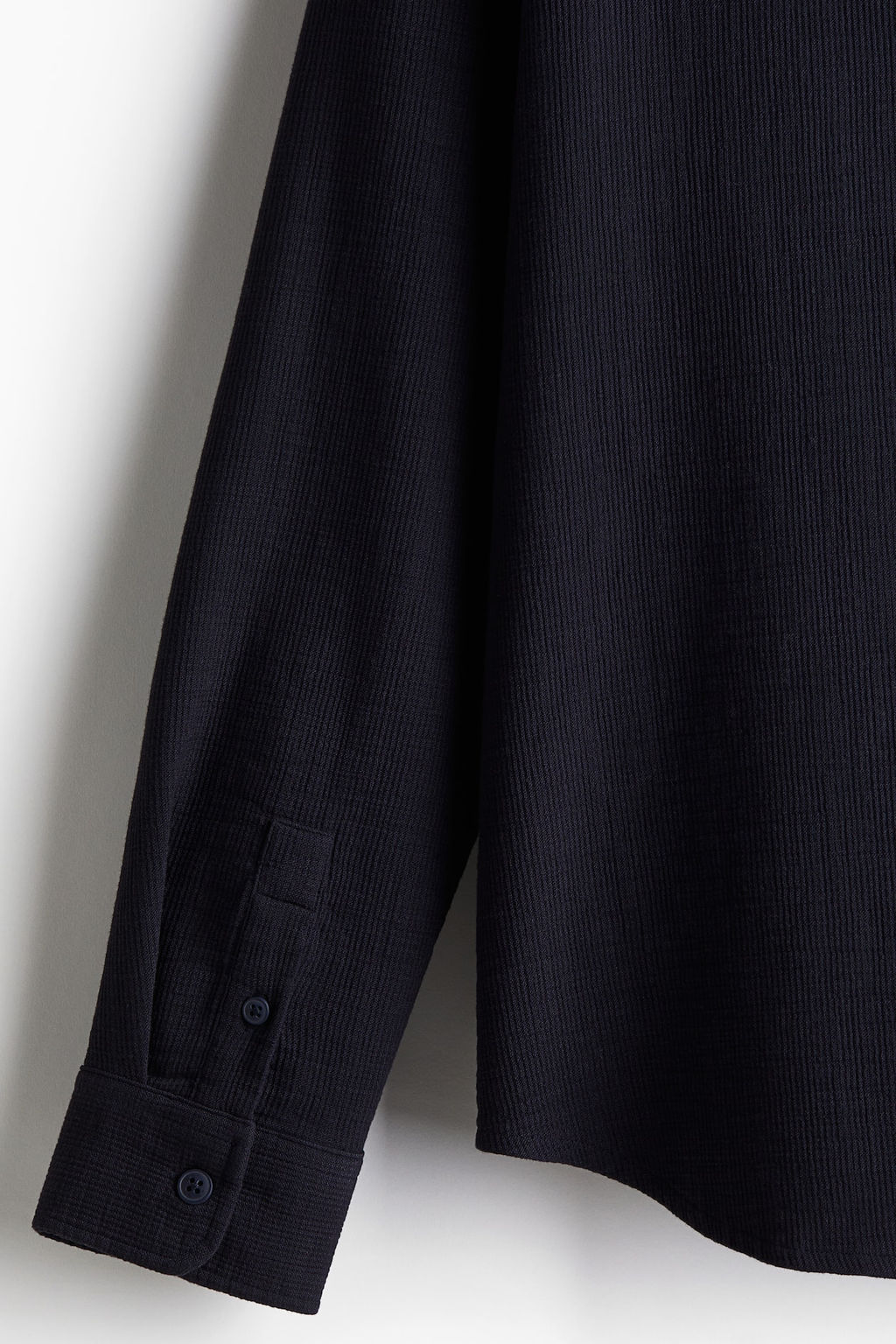 Camisa en tejido texturizado Regular Fit - H&m фото 3