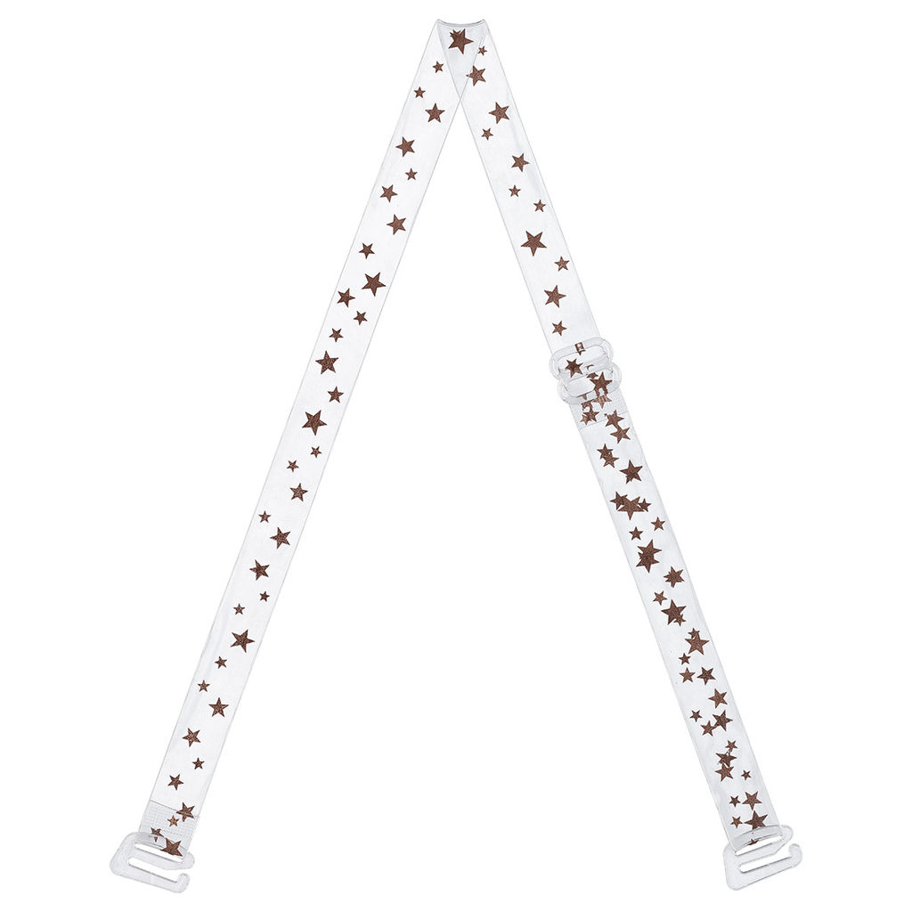 Бретели (пара) Gamma BR-1024 в пакете 10 мм 10 пар СК/Распродажа коричневый