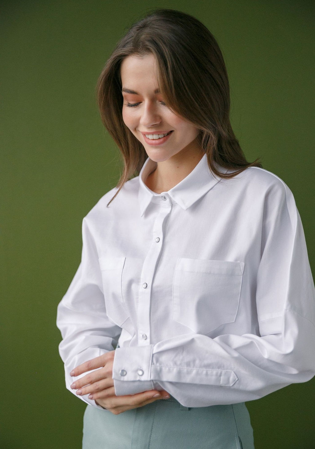 Рубашка женская White - Captain's mate фото 4