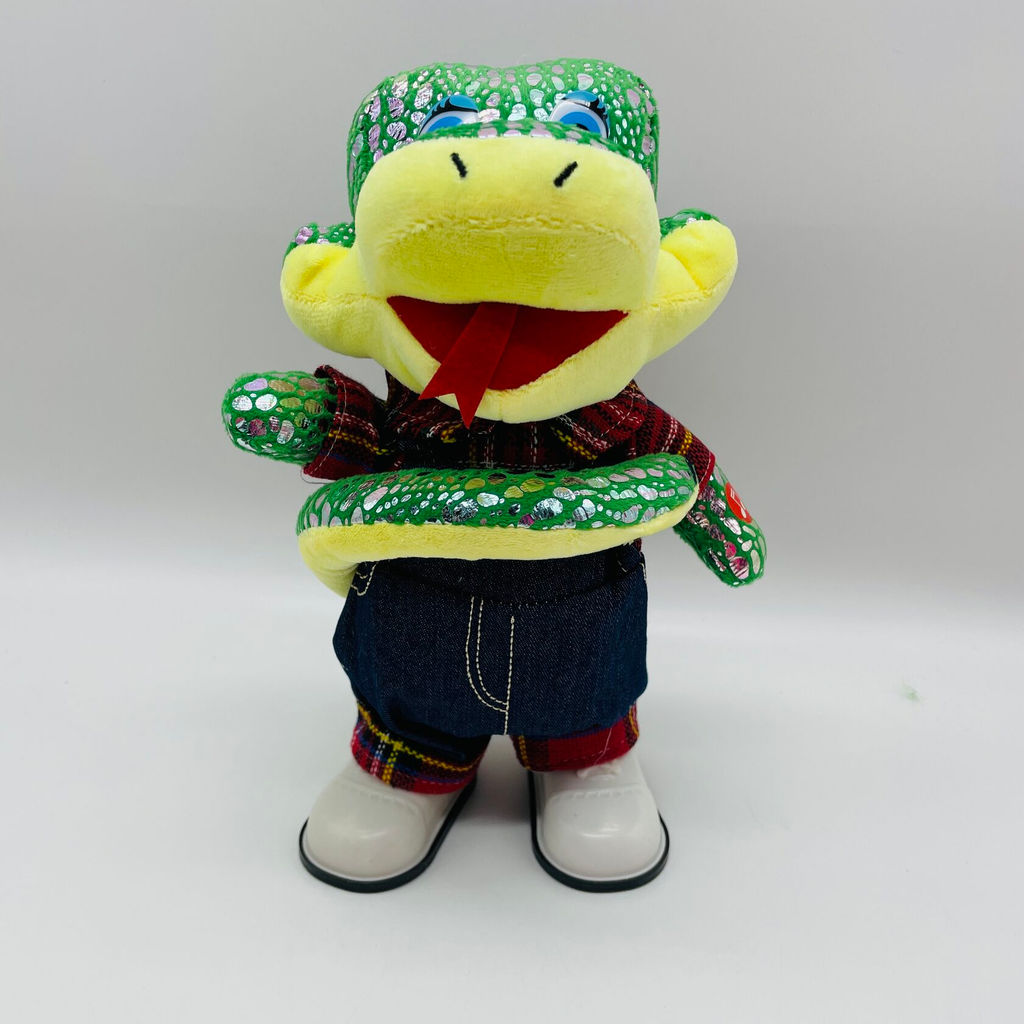 Мягкая игрушка Змея музыкальная с ножками 26 см - Storyland фото 2